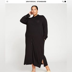 NWT Sally Liquid Jersey Shirt Dress